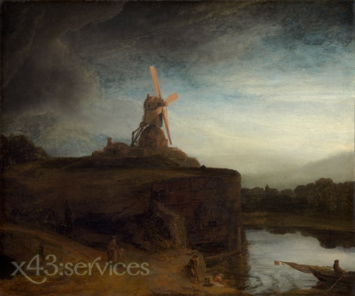 Rembrandt - Die Muehle - The Mill
